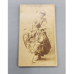 1890's Sweet Caporal Variation Actors & Actresses Loe Fuller Tobacco Card